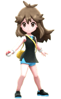 [Image: Pokemon Trainer Green from Let's Go, sporting Leaf's signature pose.]