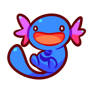 [Pictured: The final transparent Wooper!